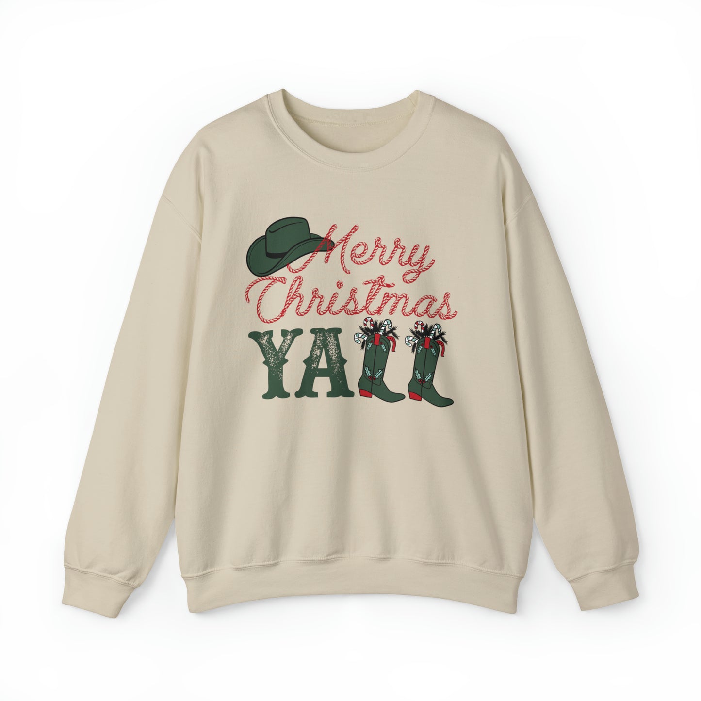 Merry Xmas Yall Crewneck Sweater