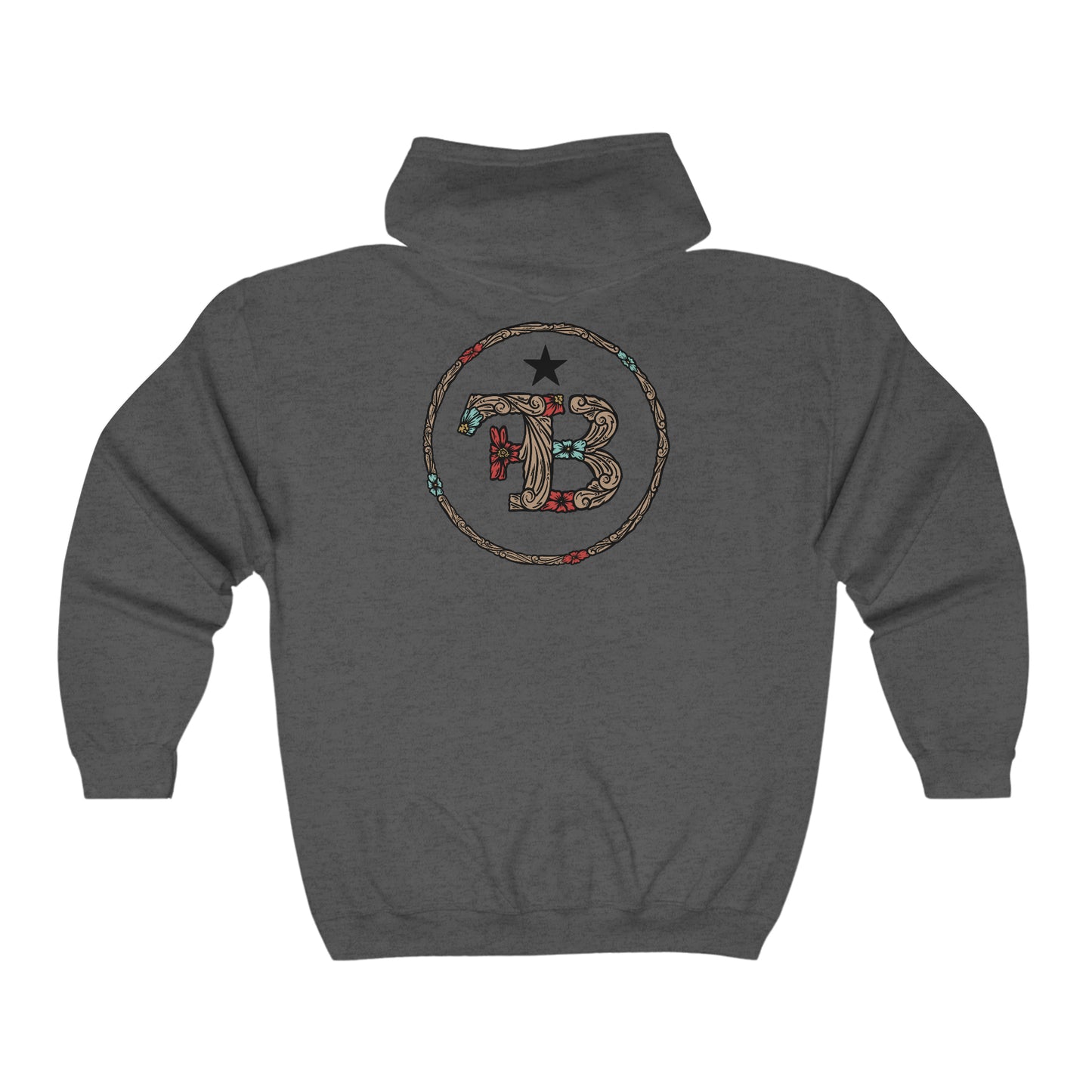 Tooled Brand Zip Hoodie