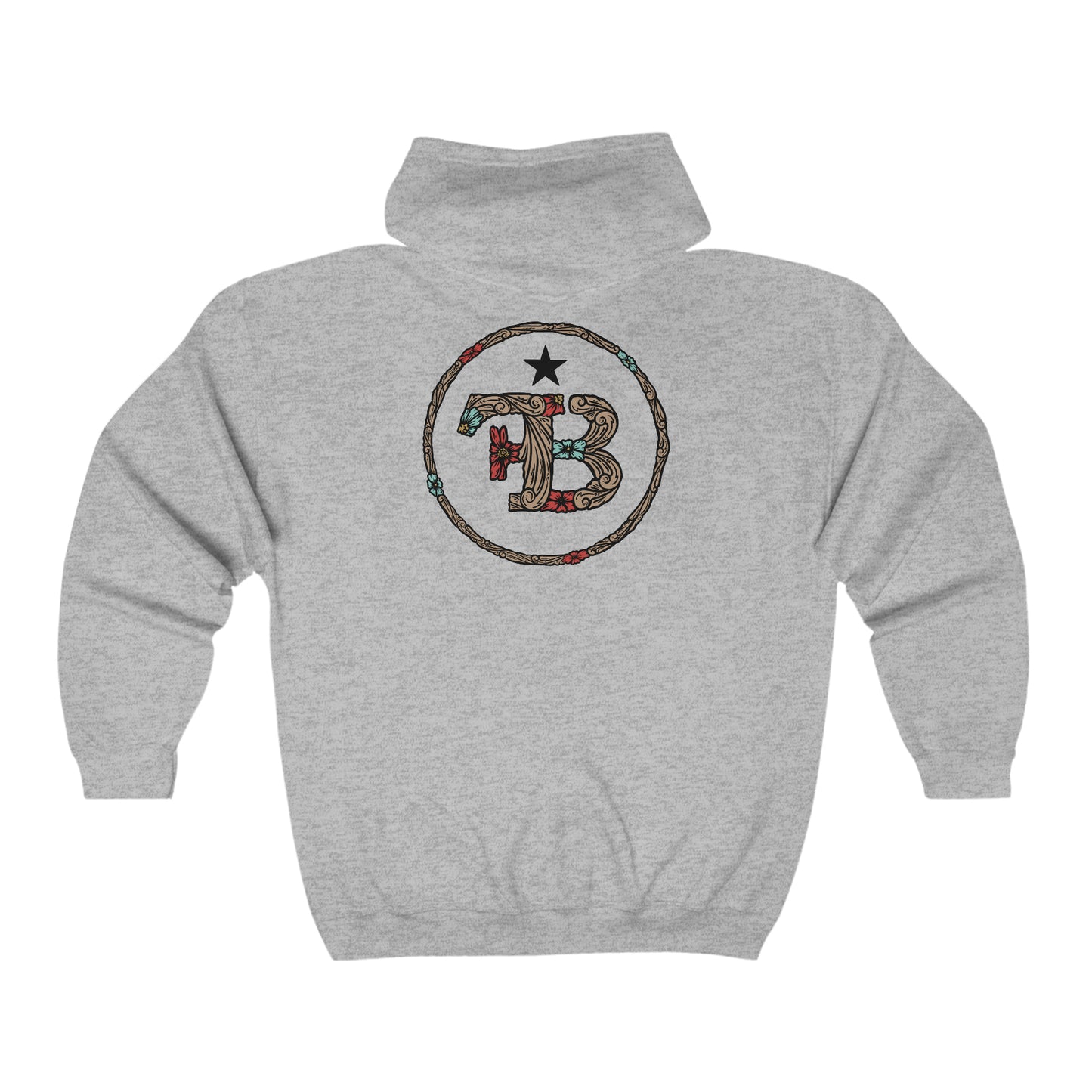 Tooled Brand Zip Hoodie