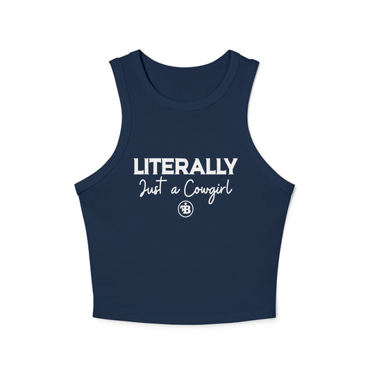 Just a Cowgirl Ribbed Tank