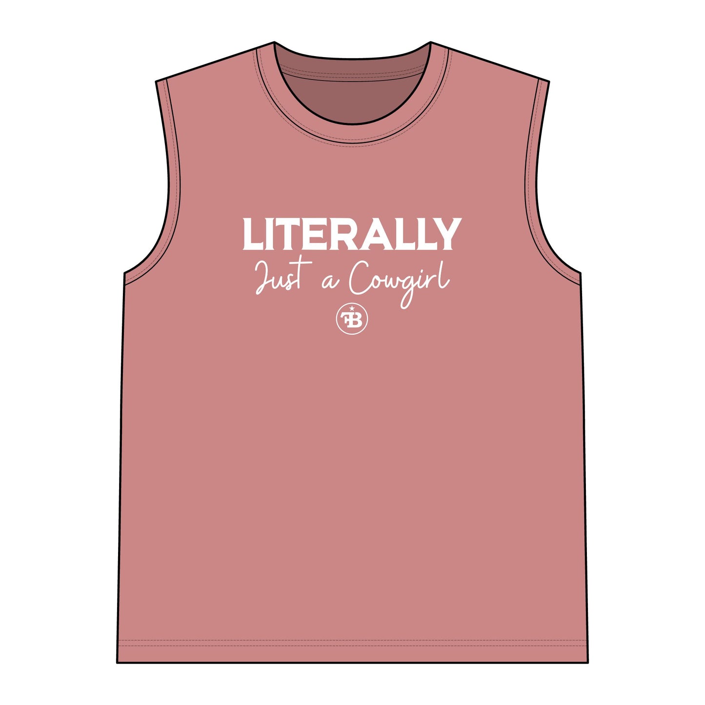 Just a Cowgirl Muscle Tank