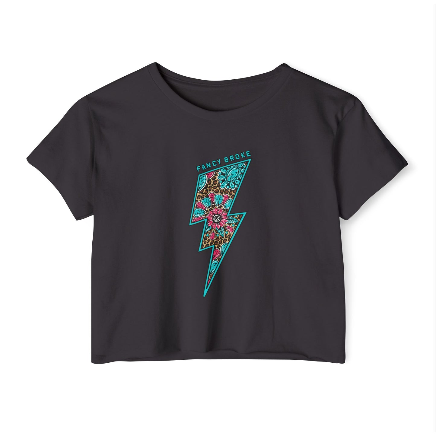 Lightning Bolt Crop Top