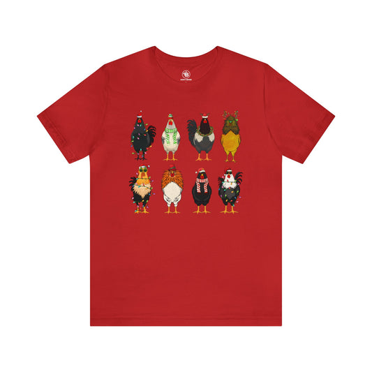 Chick-mas tee