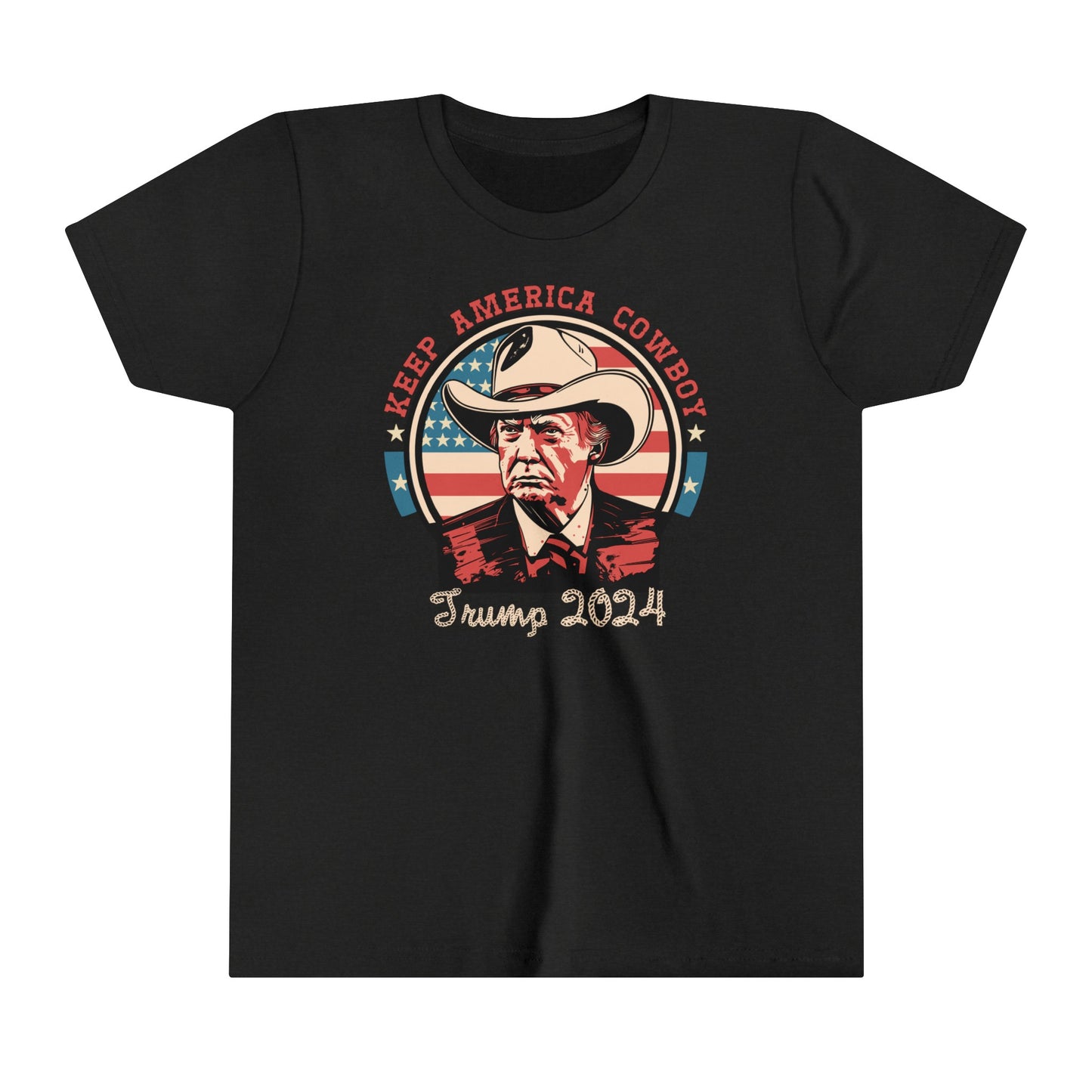 Youth Keep America Cowboy Tee