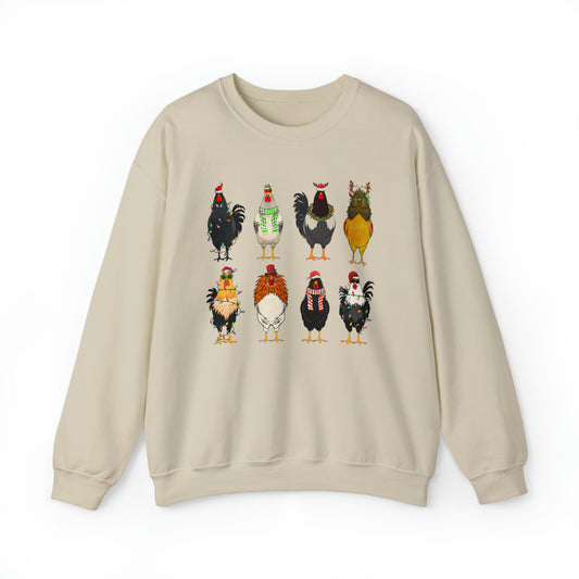 Chick-mas Crewneck Sweater