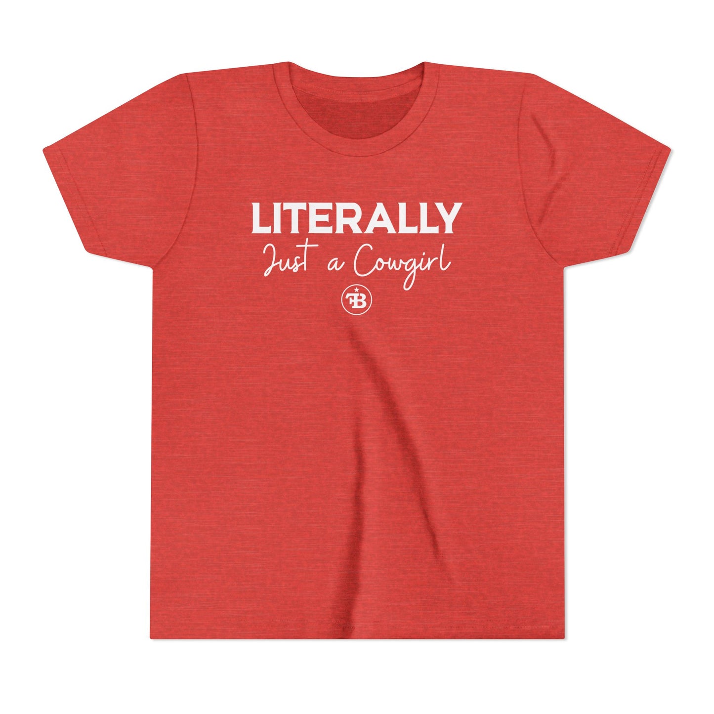 Youth Just a Cowgirl Tee