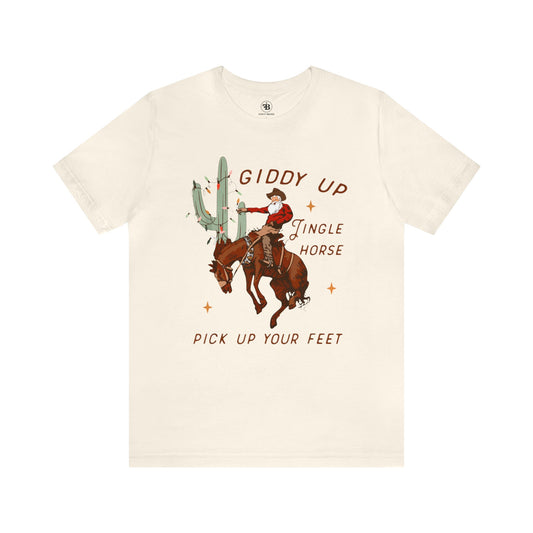 Santa Rodeo Tee