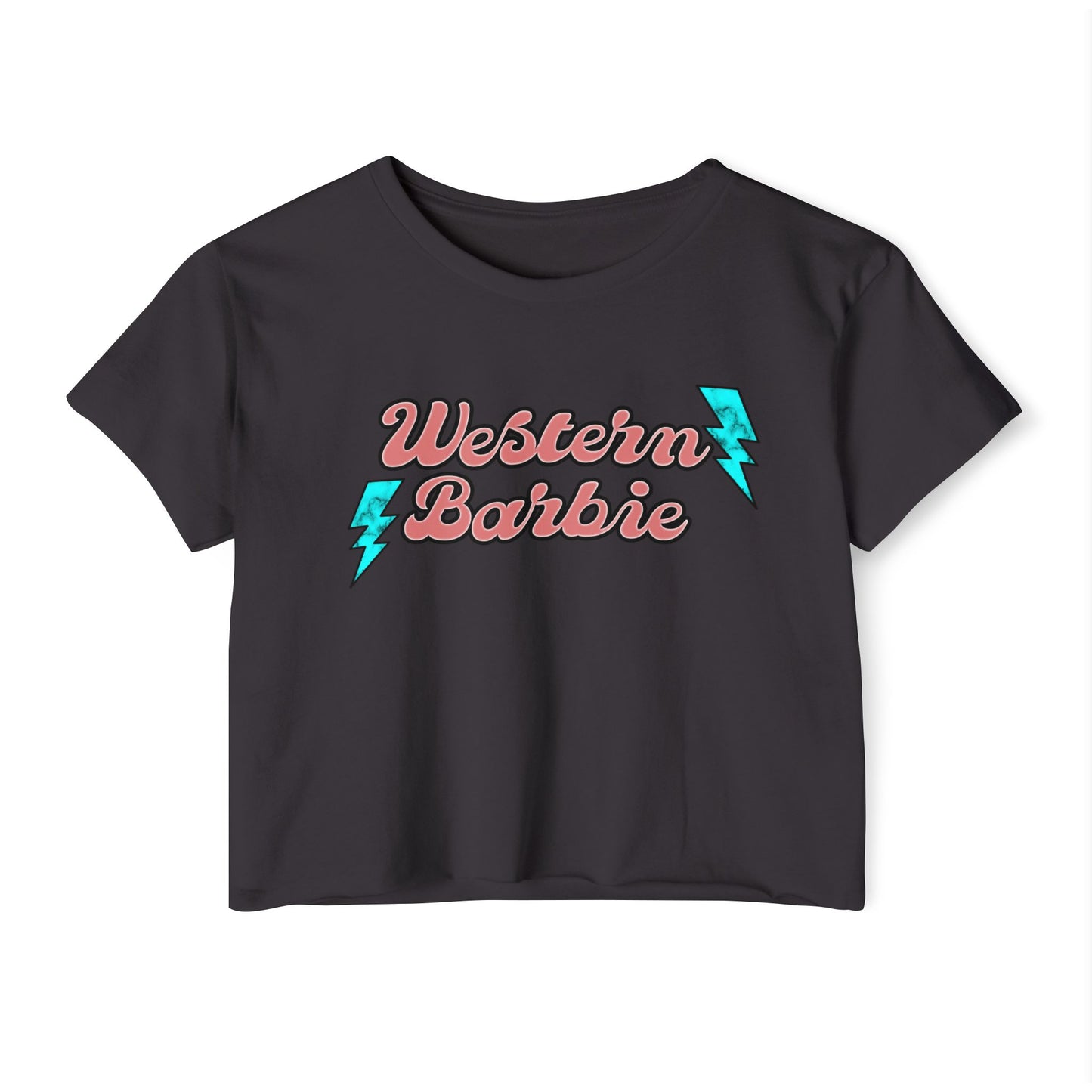 Western Barbie Crop Top
