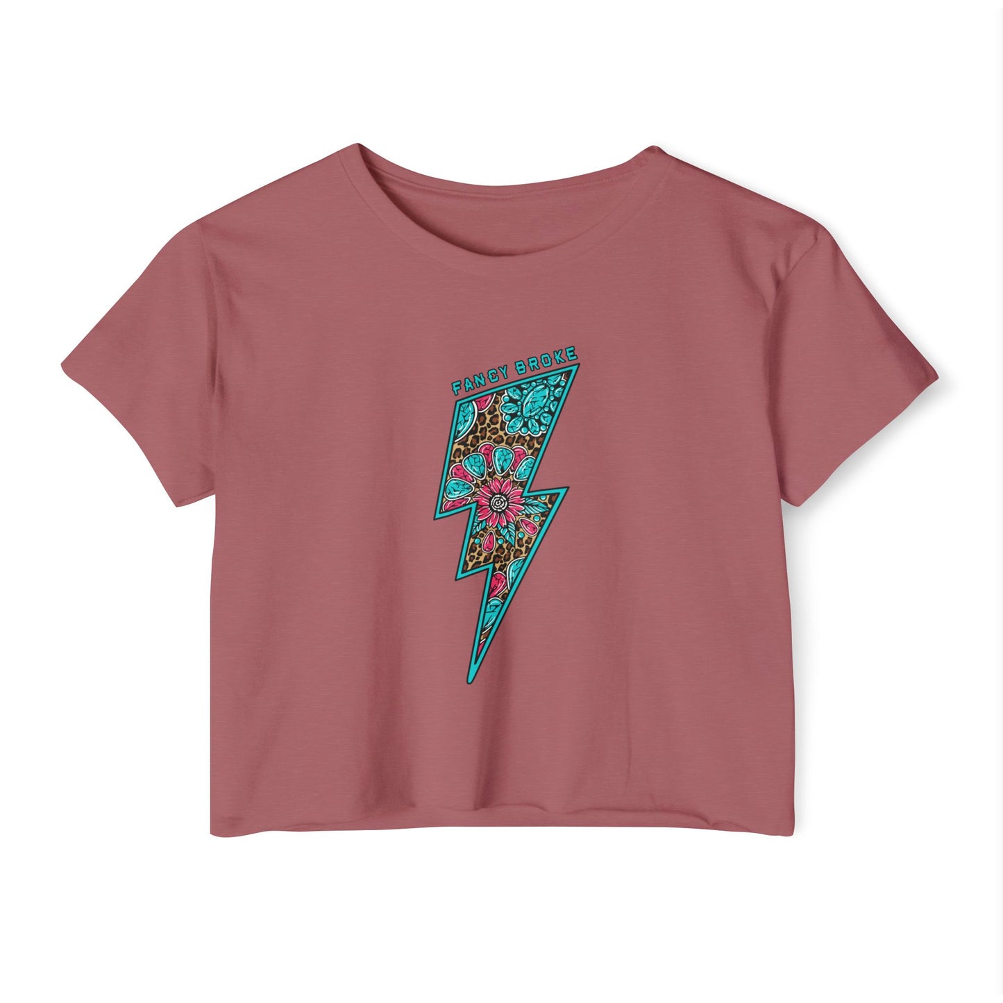 Lightning Bolt Crop Top