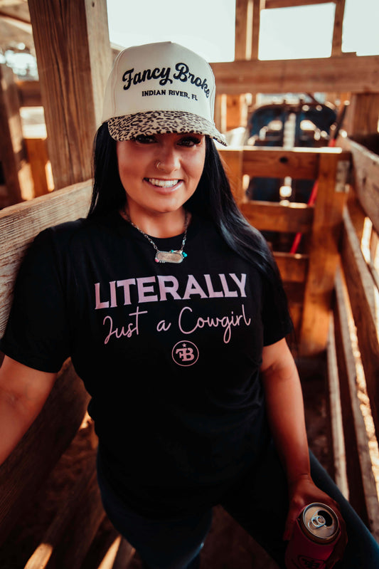Just A Cowgirl Tee