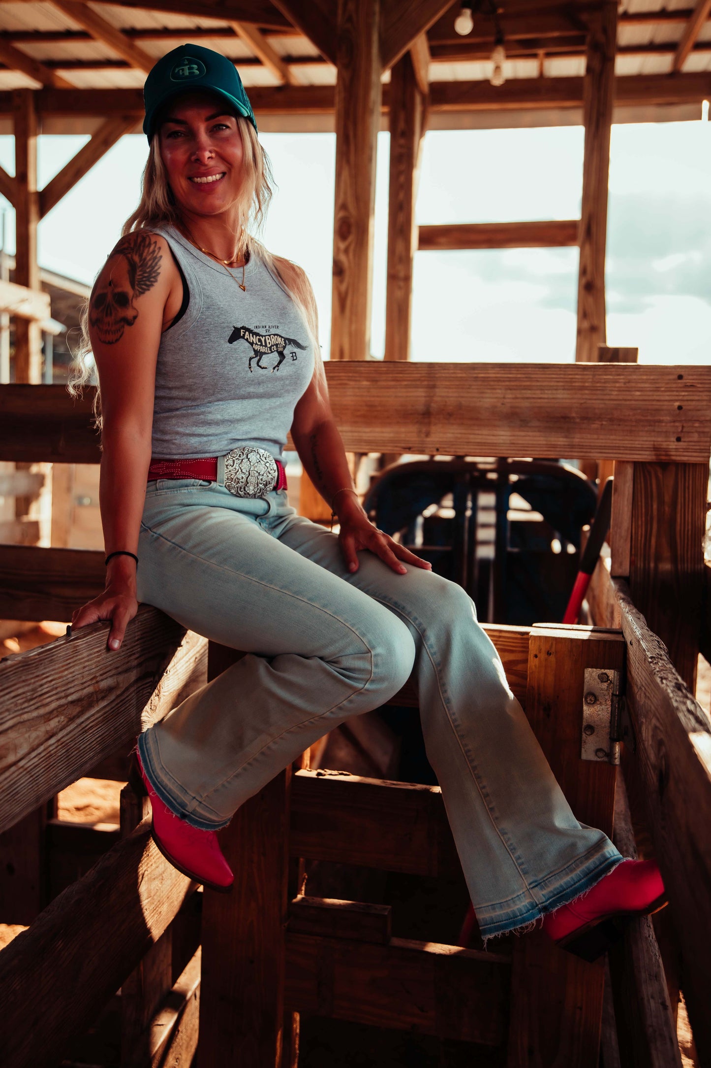 Pony Ribbed Tank