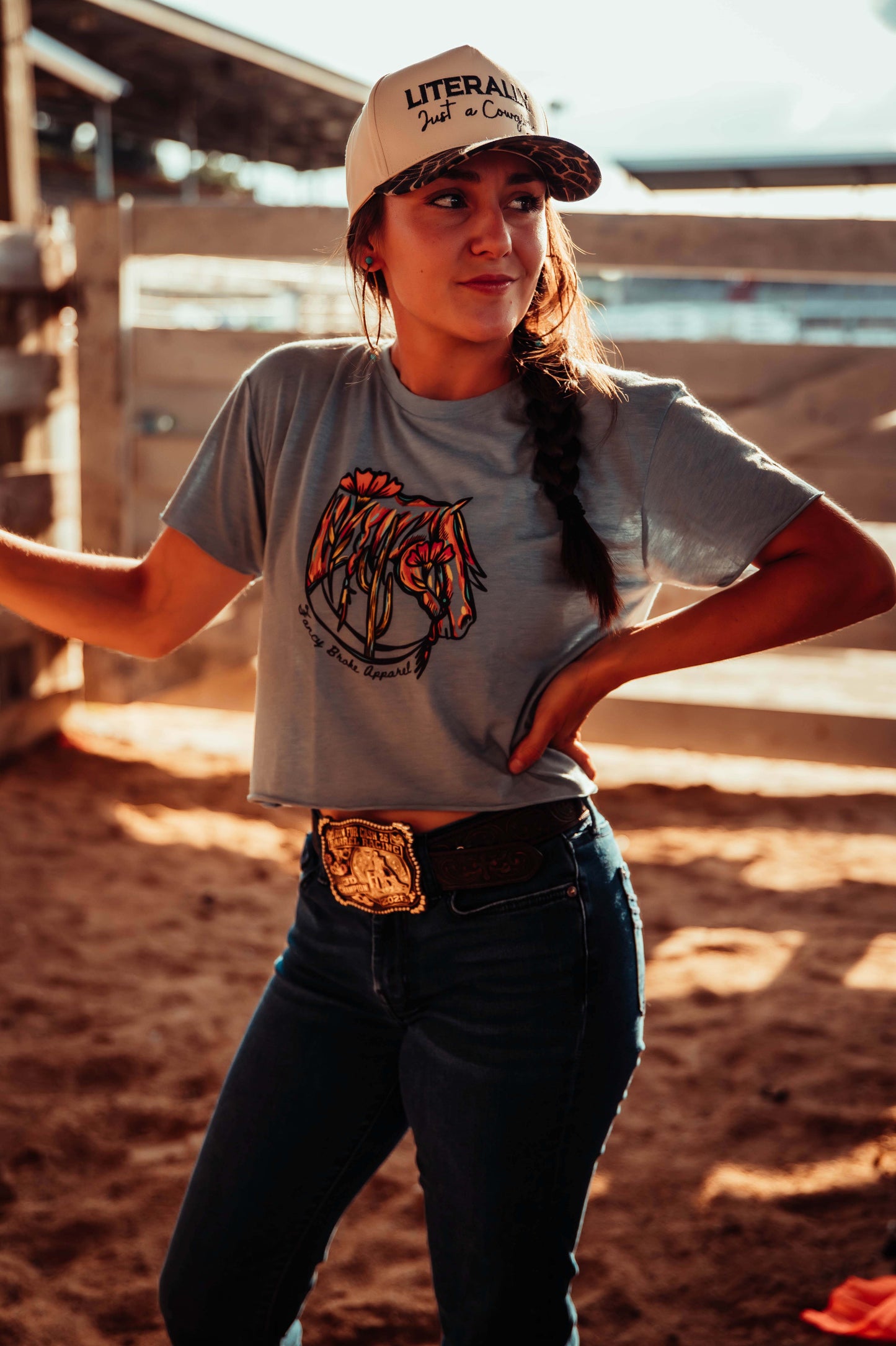 Fancy Pony Crop Top