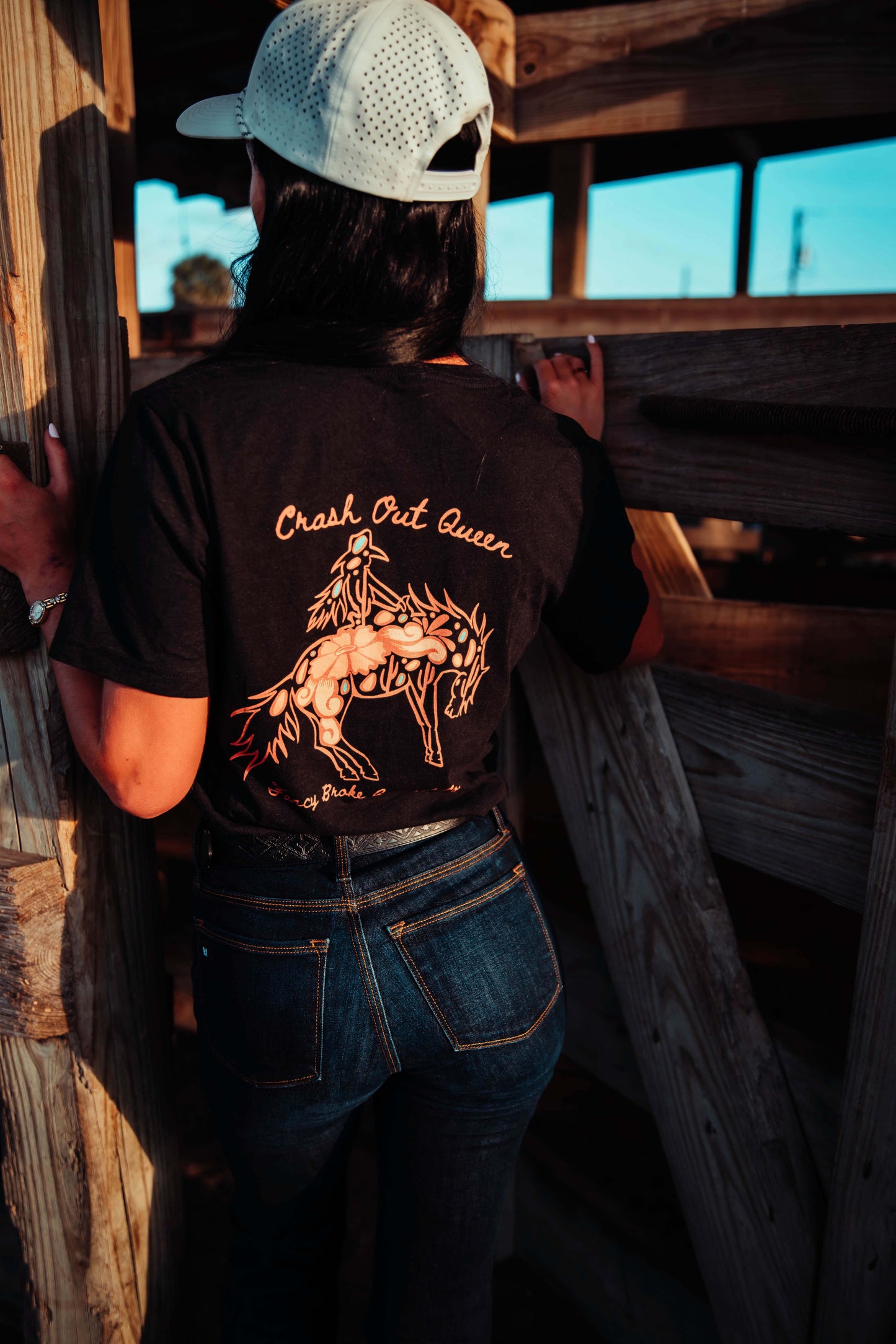 Crash Out Queen Tee