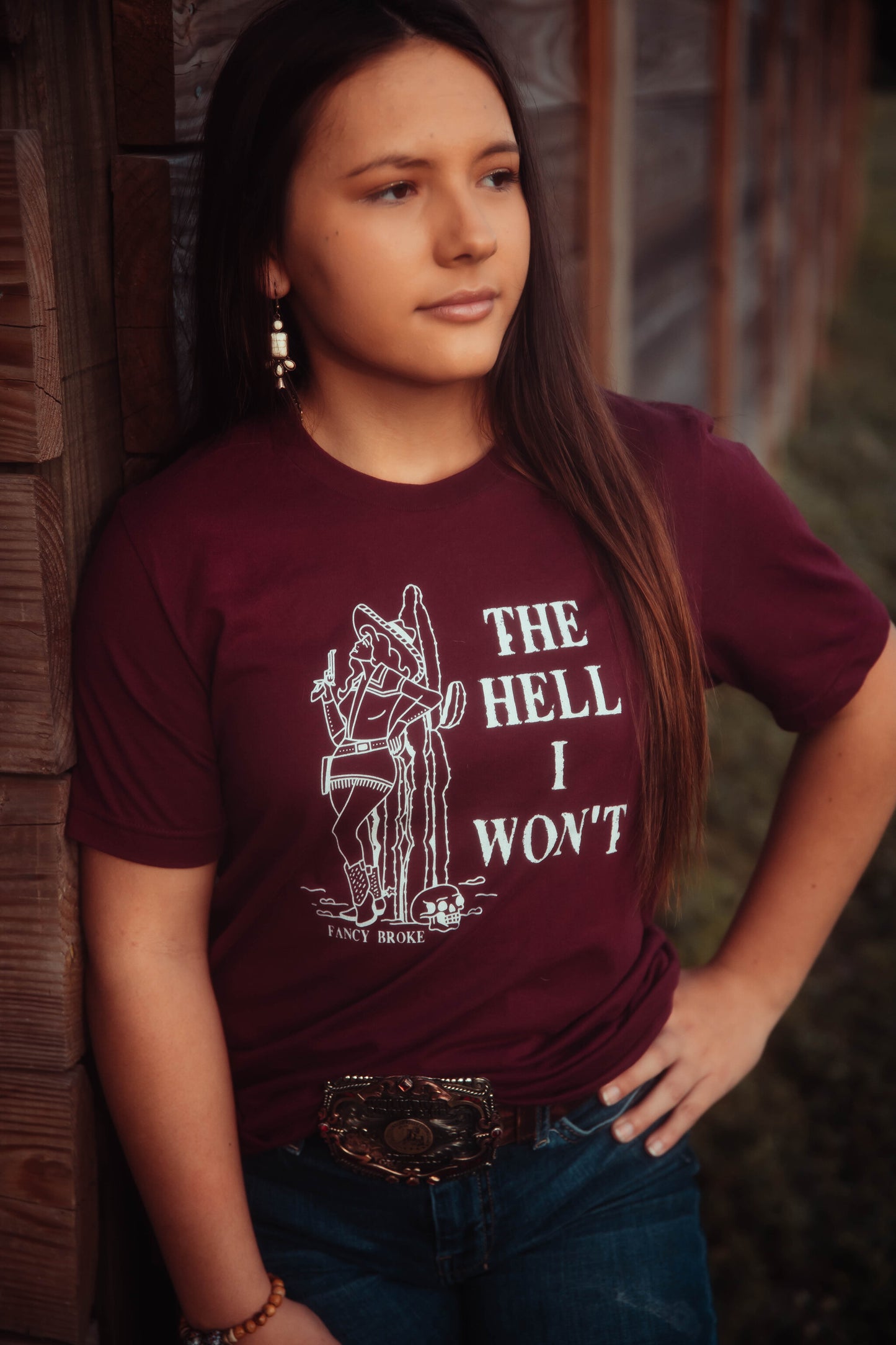 "The Hell I Won't" Tee