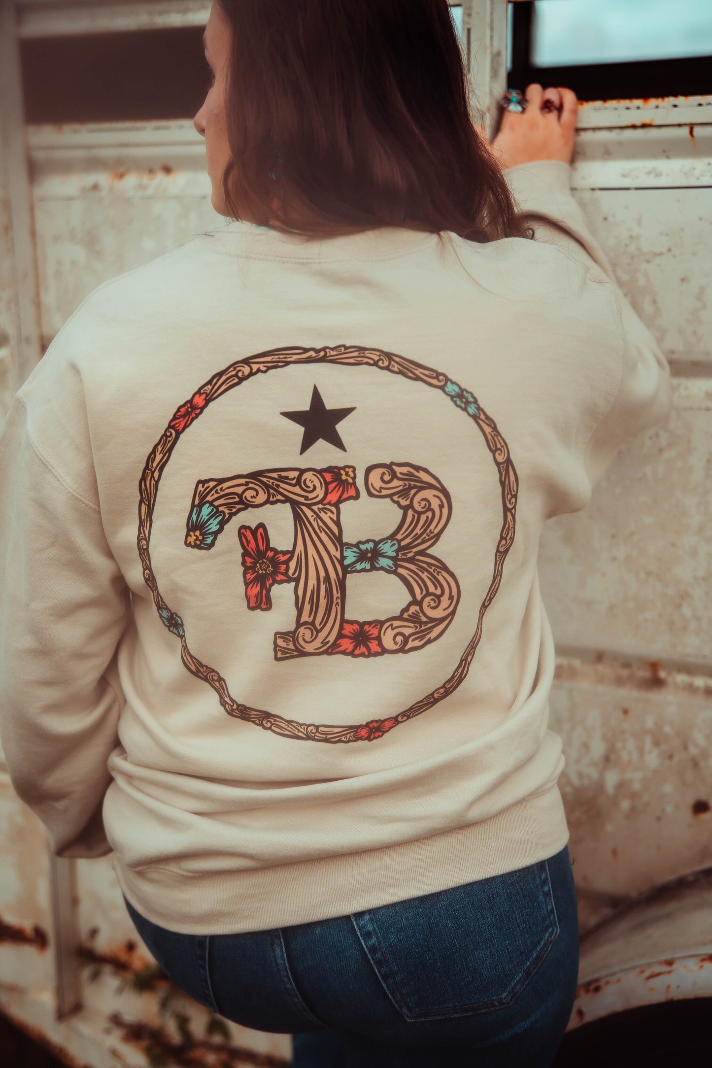 Fancy Broke Tooled Brand Crewneck Sweatshirt